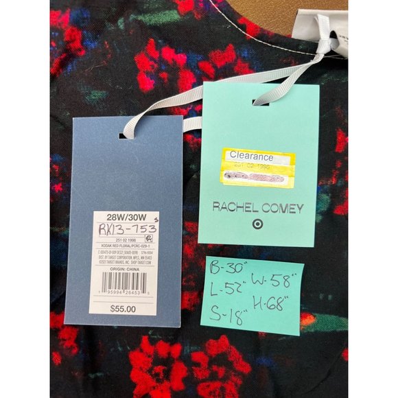 Women's Plus Size Floral Print Volume 3/4 Sleeve Dress - Rachel Comey x Target R - Picture 6 of 7